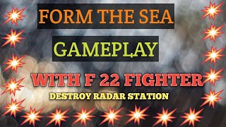 From the sea with F22 FIGHTER #F22