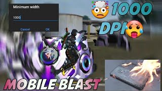 🥵1000 DPI IN LOW DEVICE | @Div777 FF  | 4 FINGER CUSTUM HUD | #freefire #freefirehighlights #shotgun