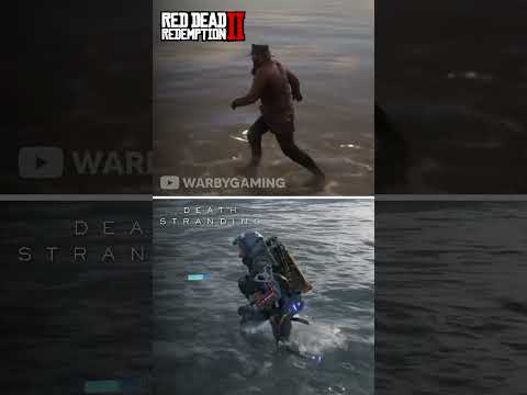 RDR2 vs Death Stranding | Water Physics