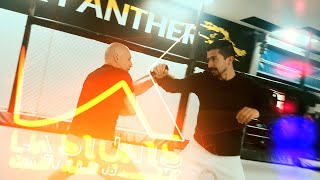 「LK Stunts Academy」 Lucha escénica - coreografías con cuchillos