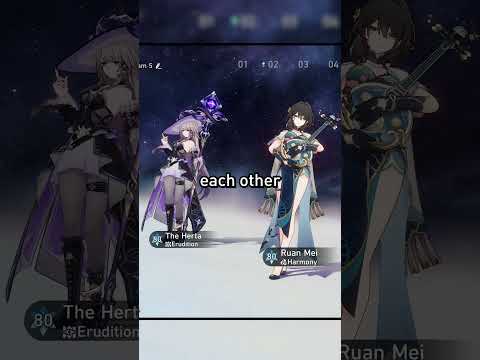 The Herta unique dialogue when paired with Ruan Mei - Honkai Star Rail 3.0