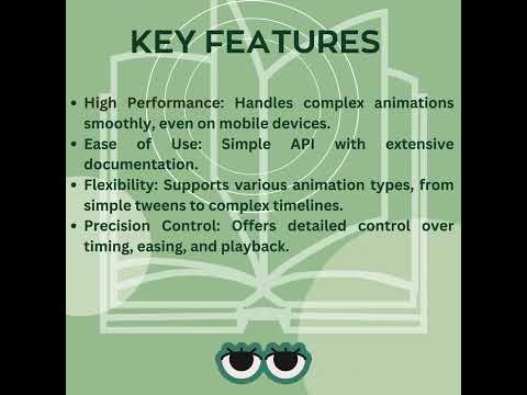 GSAP (GreenSock Animation Platform) is a powerful JavaScript library