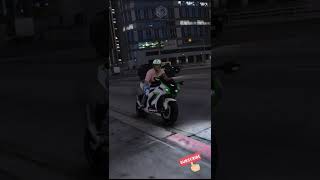 2022 Kawasaki Ninja ZX10 R Gta 6 Hot Girl Gamplay #shorts