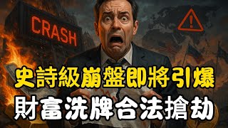 史詩級崩盤即將來臨！1個月後的金融危機信號已經顯現，全球財富洗牌，合法大搶劫，妳必須開始提前做好這5件事，否則太晚，別怪我沒提醒妳