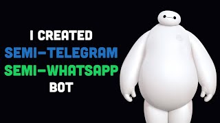 How I used telegraf and whatsapp-web.js to create a messaging bot?