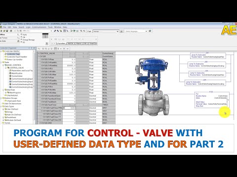 Program For Control - Valve With User - Defined Data Type And For Loop Part 2 | Rockwell Automation
