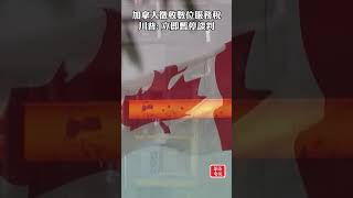 加拿大徵收數位服務稅 川普: 立即暫停談判 #加拿大 #川普 #數位服務稅 #徵稅計畫
