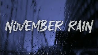 November Rain (LYRICS) by Guns N' Roses ♪