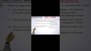 Class 10 english Q important