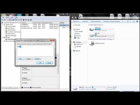 how to hide drive to secure your files from others
