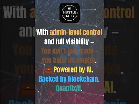 QuantixAI – Earn More Than Just Profits #QuantixAI #CryptoEcosystem #EarnWithAI #AITradingPlatform