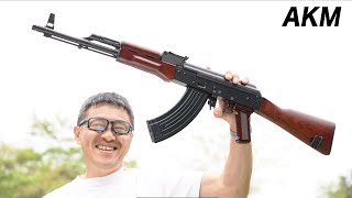 東京マルイ AKM GBBレビュー：この反動はヤバい！衝撃のリコイルを体感！