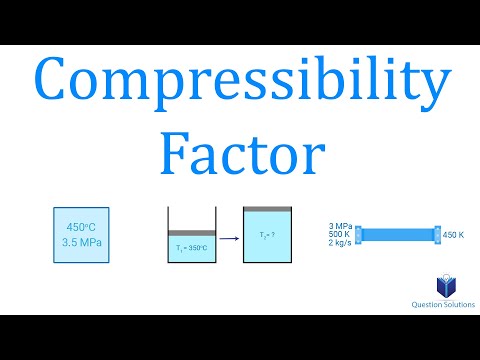 Compressibility Factor and Compressibility Charts | Thermodynamics | (Solved examples)