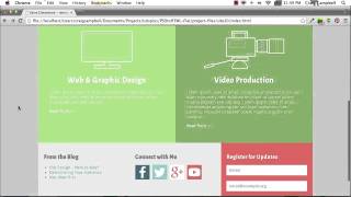PSD to HTML -- Flat Design Build: Introduction