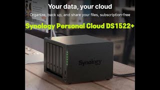 Synology Unboxing and Hard Drive setup