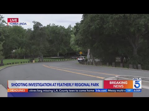 Shooting investigation at Featherly Regional Park