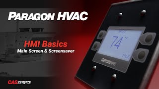 Paragon HVAC - HMI Navigation Basics
