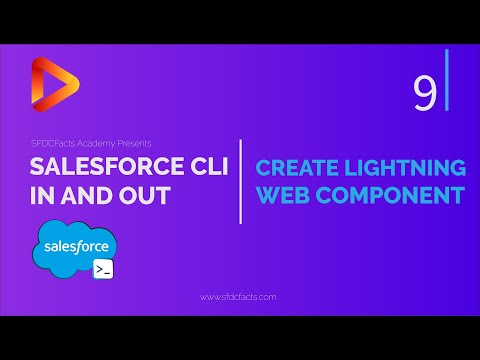 Create LWC in SFDX using Salesforce CLI | Build Project | SFDX and Salesforce CLI Course