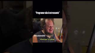 Programar não é estressante! #memes #memesti #humor #tecnologia #vidadedev #dev #programador
