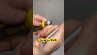 60-SECOND TOOL REVIEW - Dewalt 12-in-1 Ratcheting Screwdriver - #dewalt #toolreview #screwdriver