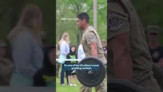 Only the best can succeed in US Army's gruelling contest💪