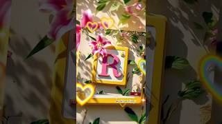 Your name R...❤️ latter start #nameart #name #status #beautiful #reels #ytshorts