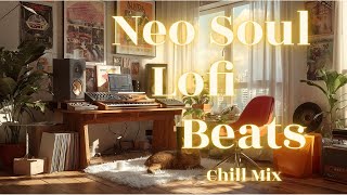 Golden Hour Soul Room ☀️ | Neo Soul Lofi Chill Mix - Relax & Focus