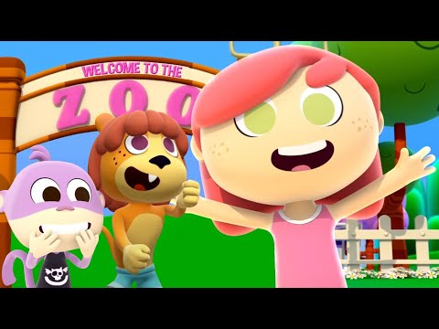Let's Go To The Zoo Nursery Rhymes and Cartoon Videos for Children