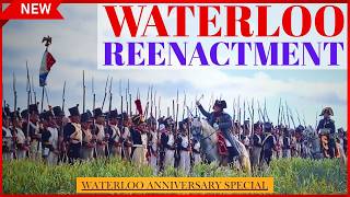 Battle of Waterloo 2025 Full Reenactment Cinematic | Historic 1815 Clash