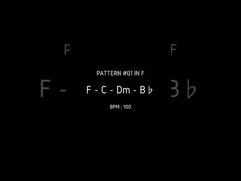 Pattern #01 - BPM 100 - Key F #shorts