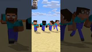 HELP Herobrine To Stop The Moving Bedrock With Friends #friendship #shorts #trending #animation #art