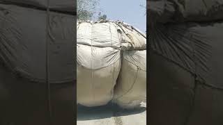 Transport of Bhusa (small pieces of threshed)