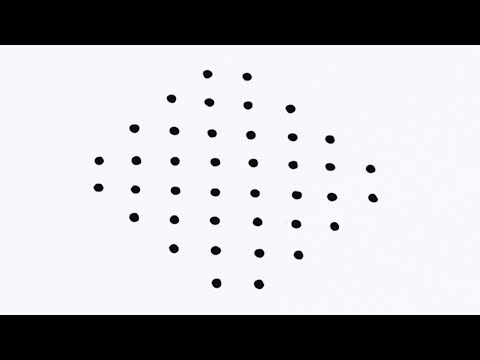 8×2×2 straight line dots rangoli || 8×2×2 chukkala muggu || easy rangoli design