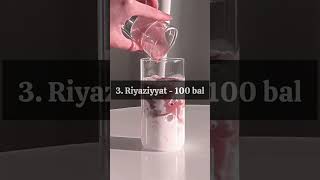 3-cü qrup fənnləri və balları #keşfet #fyp #important #itzy #midzy #dərs