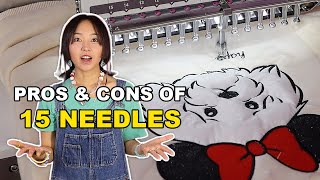 My First Multi-Needle Embroidery Machine! BAi THE MIRROR Review + First Projects