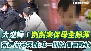 大逆轉! 剴剴案保母劉彩萱認罪坦承虐待 當庭崩潰痛哭道歉：我一開始很喜歡他 為何不帶剴剴就醫?  保母:以為他卡到陰｜三立新聞網 SETN.com