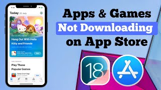 App Store Not Downloading Apps! iOS 18 | Apps Not Downloading in App Store