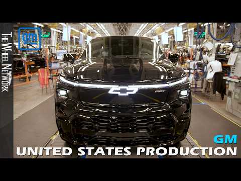 Chevrolet Silverado EV Production in the United States – GM Factory Zero, Detroit, Michigan