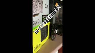New pc build😈 #pc #gamingpc #newpc #firstpcbuild #dope #dreampc #perfect #gaming #hytey60