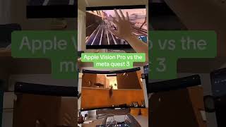 Meta Quest 3 vs Apple Vision Pro #vr #quest3 #applevisionpro