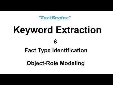 Rapid Fact Type & Keyword Extraction Using GPT3