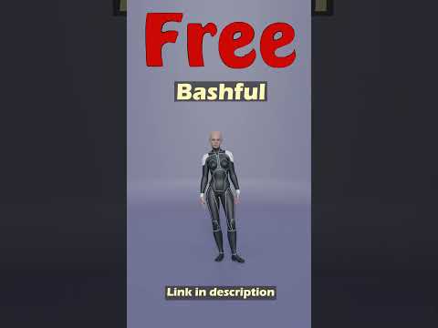 Bashful. Free Mixamo animation for Daz Studio's Genesis 9