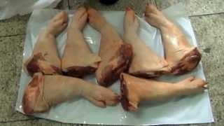 식당주인도 속은 수입 족발…독일산 등 22억어치 유통