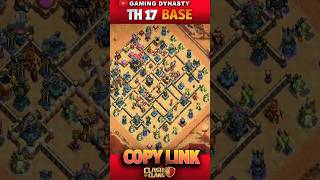 *TOP* 10 BEST TH17 NEW WAR LINK 2| #shorts#clashofclans #shortsfeeds  #shortvideo #short #supercell