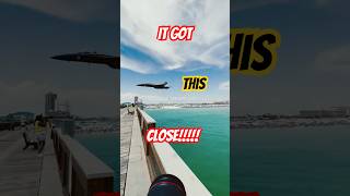 💥Blue Angels F-18 Screams Over Ocean Pier in INSANE Low Pass—You’ll Feel This One! #blueangels