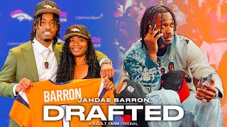 Jahdae Barron | NFL Draft Day | Denver Broncos | "This A Dream"
