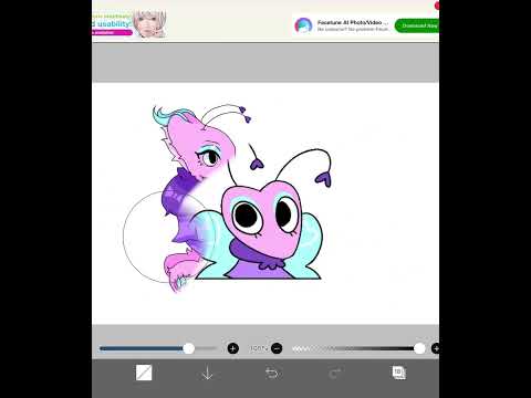 Dandy’s world characters x my style #dw #dandysworld #dragon #pebble #flutter