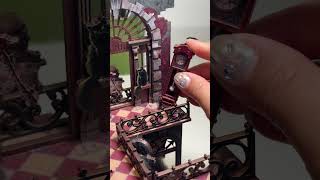 👻🕸️FIFIJOY Haunted Mansion DIY Book Nook Kit 🕯️🦇💀📚 -Part 11 #booknook #miniature