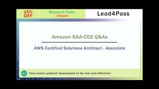[2022.5] Latest update Lead4Pass SAA-C02 dumps actual exam questions and answers