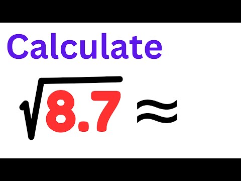 Find Square Root of any Number Using Calculus!